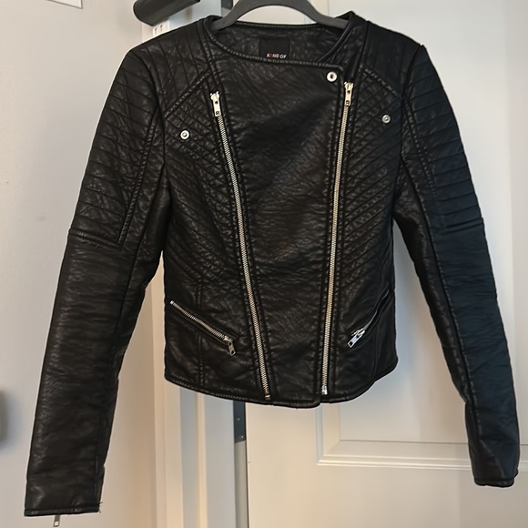 KIIND OF Faux Leather Jacket - Picture 11 of 11